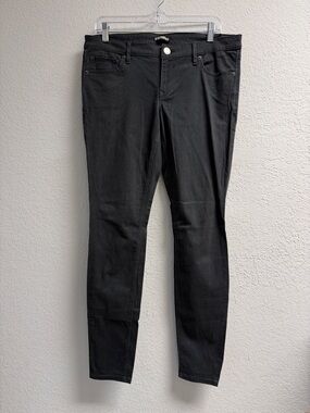 Express Dark Gray High-Rise Skinny Jeans 10